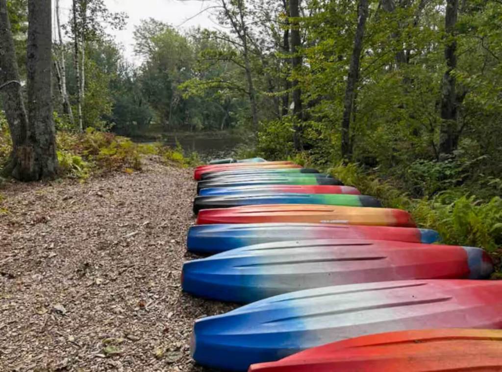 kayaks